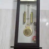 ساعت ایستاده سالم وتمیز چوبی