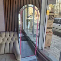 اینه فلزی لایت دار قد 180