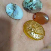 سنگ نگین انگشتر شجر عقیق