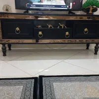 میز تلویزیون آینه ای