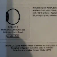 اپل واچ سری ۸ - ۴۱ میدنایت Apple Watch|ساعت|تهران, شهرک غرب|دیوار