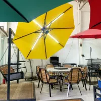 چتر سایبان پایه کنار gyi چادر مسافرتی
