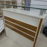 قفسه و پیشخوان دکور  mdf مغازه