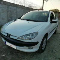 پژو ۲۰۶ وی۸ دریچه سیمی مدل ۹۴ سفید|خودرو سواری و وانت|بابل, |دیوار