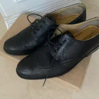کفش چرم طبیعی مردانه سایز ۴۳ دست دوم
