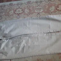 شلوار  لی و کتان