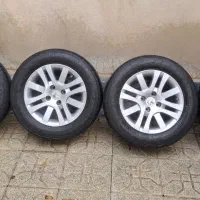 رینگ و لاستیک صلیبی 15 پژو سمند پارس سورن