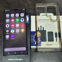 سامسونگ s23 ultra حافظه ۲۵۶ گیگ رم ۱۲ رنگ سبز