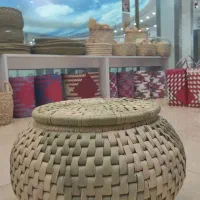 خمره برنج حصیری و دستبافت