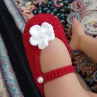 جوراب دخترانه بافتنی