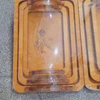 سینی های سه تیکه چوبی دسته دار اک|ظروف سرو و پذیرایی|قم, شهرک فاطمیه|دیوار