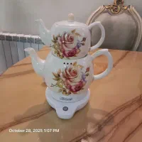 چایی ساز برقی تمام چینی برند اصلی feleer