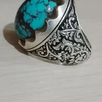 انگشتر نقره نیشابور فیروزه نیشابور