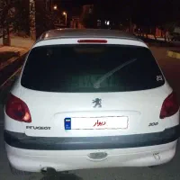 206سفید تمیز و فنی درجه ۱