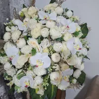 گل مصنوعی با جاه گلدونی خیلی زیبا|گل مصنوعی|برازجان, |دیوار