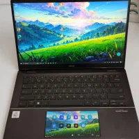 لبتاب ایسوس ASUS دو مانیتوره، شیک و زیبا