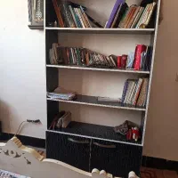 کتابخانه|کتابخانه، شلف، قفسه‌های دیواری|بجنورد, |دیوار