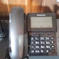 تلفن با گوشی بیسیم پاناسونیک اصل ۳ عدد