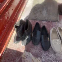 سه جفت کفش ۳۷ سالم تمیز|کیف، کفش، کمربند|سبزوار, باهنر|دیوار