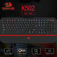 کیبورد Redragon K502 karura2 Full RGB|قطعات و لوازم جانبی رایانه|بوشهر, |دیوار