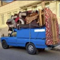 باربری اثاثیه منزل حجت بار نیسان خاور وانت