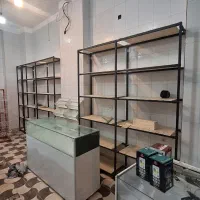 قفسه و دکور مغازه با پروفیل