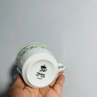 فنجان و قهوه خوری و جای تخم مرغی