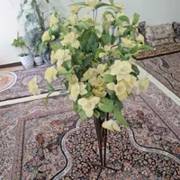 دسته گل با پایه فلزی|گل مصنوعی|ایذه, |دیوار