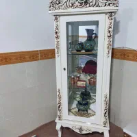 بوفه سه طبقه چوبی شیک