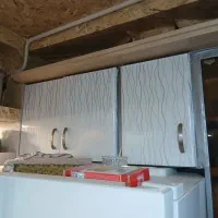 کابینت فلزی آشپزخانه با روکش زیبا بدون زنگ زدگی