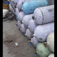 منبع و با لوازم کامل گاز خودرو