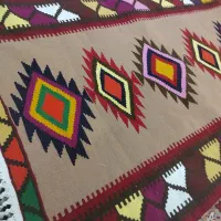 گلیم دست باف|گلیم، جاجیم، گبه|بندر انزلی, جهانگانی|دیوار