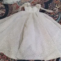 لباس عروس تاج تور سر ژپن|لباس|زاهدان, |دیوار