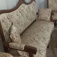 مبل 9نفره چوب فروشی