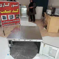 تنورگازی دو سینی چدن ۶۰ سانت