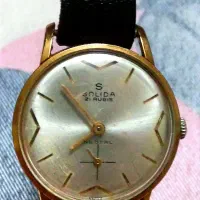 ساعت solida ساخت سوئیس ، عتیقه ،