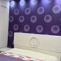 تخت۲نفره،میز آینه،۲تا پاتختی تشک۲نفره، فرش و پرده|تخت و سرویس خواب|لاهیجان, کوی آزادگان|دیوار