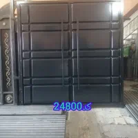 درب آهنی مدرن باغ ویلا حیاط|مصالح و تجهیزات ساختمان|قم, خداکرم|دیوار