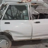 پراید ۱۳۱ دوگانه سوز مدل ۹۱ تصادفی