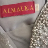 لباس مجلسی  نگین کاری شده سایز لارج
