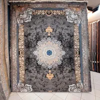 فرش۹متری ۷۰۰شانه تمام نخ صادراتی حاجی حسینی(طلاب)