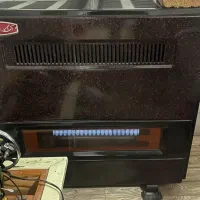 مبل ۷ نفره به همراه میز و سه عدد بخاری گازی|مبلمان خانگی و میز عسلی|لنجان, |دیوار