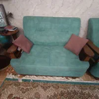 سرویس مبل شیک 7 نفره به اضافه 2صندلی میزبان|مبلمان خانگی و میز عسلی|قم, زنبیل آباد|دیوار