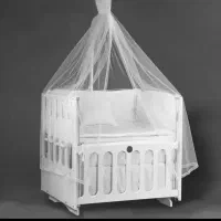 گهواره و تخت کنار مادر|تخت و صندلی بچه|محمدیه-قزوین, |دیوار