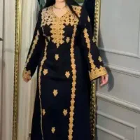 ماکسی مخمل الماس وقدیفه|لباس|آبادان, |دیوار