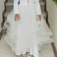 لباس نامزدی رنگ سفید|لباس|قم, زند آباد|دیوار