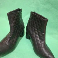 نیم بوت زنانه چرم مصنوعی