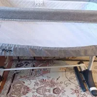 تخت کنار مادر نو نو اصلا استفاده نشده  تا 3سالگی|تخت و صندلی بچه|همدان, |دیوار