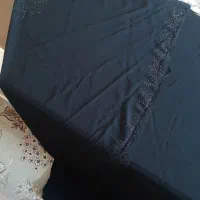 چادر مشکی دخترانه نگین مشکی