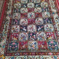 فرش دستباف بختیاری شکارگاه